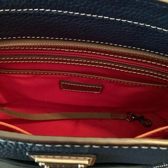 Dooney & Bourke Midnight Blue Lexington Tote Bag - Picture 6 of 7